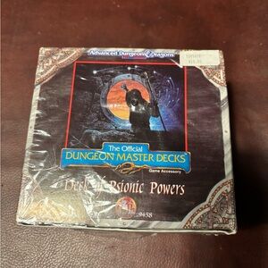 NIB Dungeons and Dragons Master Pack Deck of Psionic Powers
